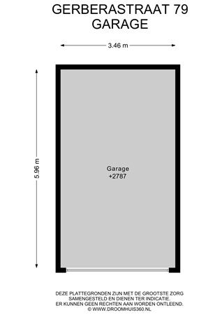 Floorplan - Gerberastraat 79, 1431 RA Aalsmeer